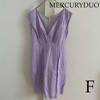 マーキュリーデュオ(MERCURYDUO)のMERCURYDUO（マーキュリーデュオ） 　ノースリーブワンピース(ミニワンピース)