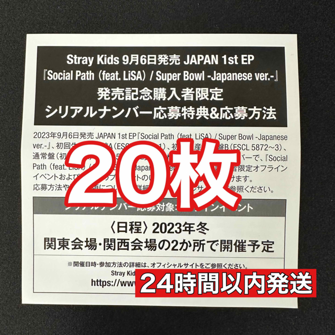 Stray Kids シリアル 応募券 30枚 スキズ