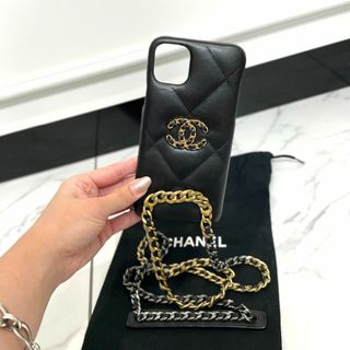 CHANEL マトラッセ　iPhone X XSケース　ココマーク　ロゴ　レア