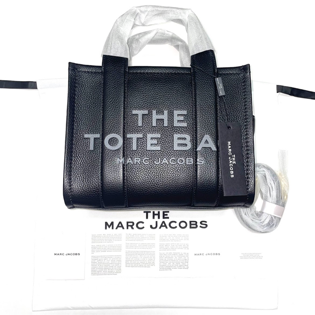 MARC JACOBS LETHER TOTE MINI (BLACK)