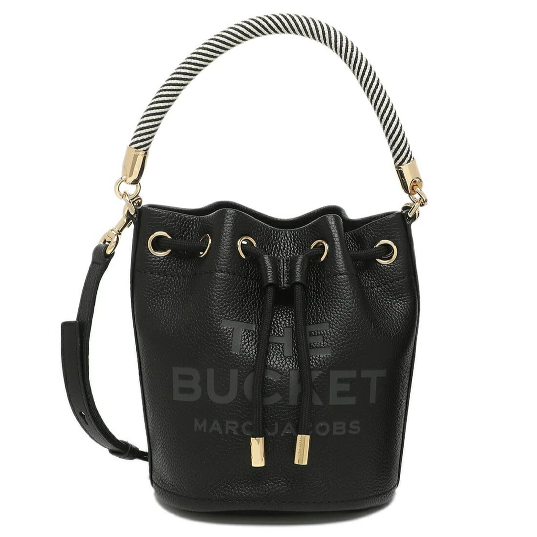 MARC JACOBS LETHER BUCKETBAG (BLACK)