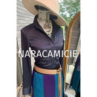 ナラカミーチェ(NARACAMICIE)の綺麗なお姉さんのナラカミーチェカッコ良いブラウス(シャツ/ブラウス(長袖/七分))