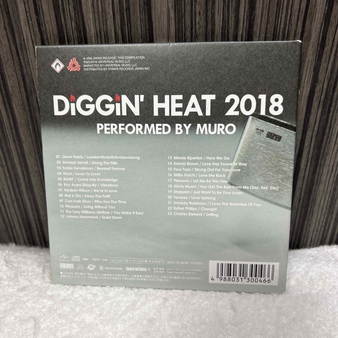 DiGGiN' HEAT 2018 PERFORMED 限定盤 エンタメ/ホビーのCD(ポップス/ロック(洋楽))の商品写真