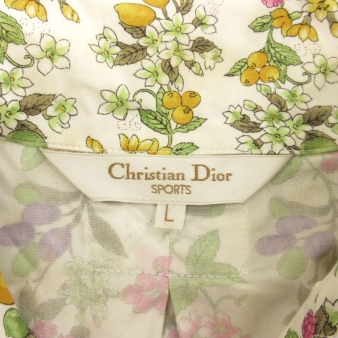 Christian Dior(クリスチャンディオール)のクリスチャンディオール SPORTS シャツ ブラウス 半袖 ホワイト系 L レディースのトップス(シャツ/ブラウス(半袖/袖なし))の商品写真