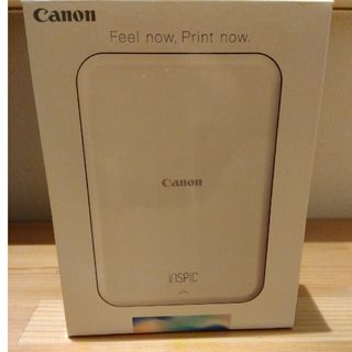 キヤノン(Canon)のキヤノン スマホ専用ミニフォトプリンター iNSPiC PV-123-GD ゴー(PC周辺機器)