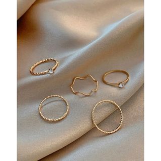 セオリー(theory)の【Design gold ring set】#325 18k(リング(指輪))