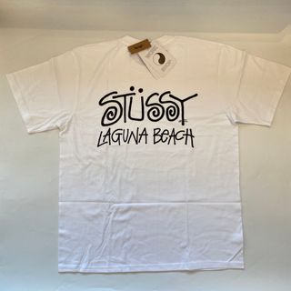 ステューシー(STUSSY)の【Lサイズ】新品 stussy ステューシー Tシャツ ホワイト(Tシャツ(半袖/袖なし))