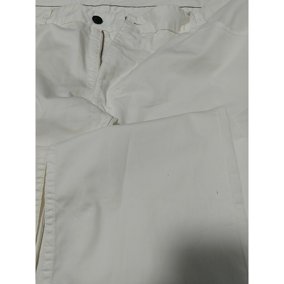 ZARA(ザラ)のZARA MAN カラー テーパードパンツ サイズ36 白 ザラ マン ホワイト メンズのパンツ(ワークパンツ/カーゴパンツ)の商品写真