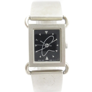 アニエスベー(agnes b.)のアニエスベー バングル 腕時計 クォーツ V401-5950 シルバー ■SM0(腕時計)