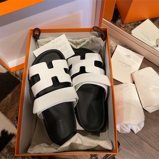 エルメス(Hermes)の新品★エルメス　シプレ　サンダル　ホワイト 36/5(サンダル)