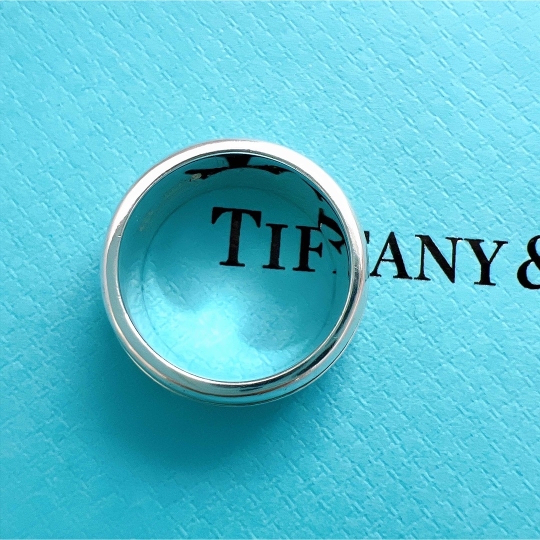 Tiffany & Co.(ティファニー)の美品✨ティファニーリンググルーブドダブルラインリング　17号シルバー指輪　メンズ メンズのアクセサリー(リング(指輪))の商品写真