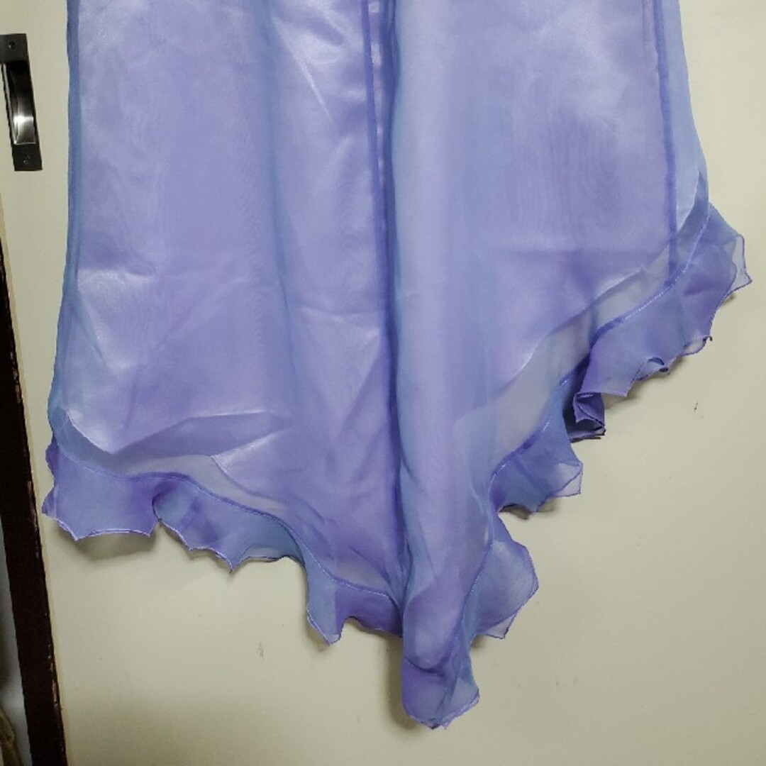 紫色ドレス★結婚式★パーティー★11AR★Lサイズ相当★美品 4