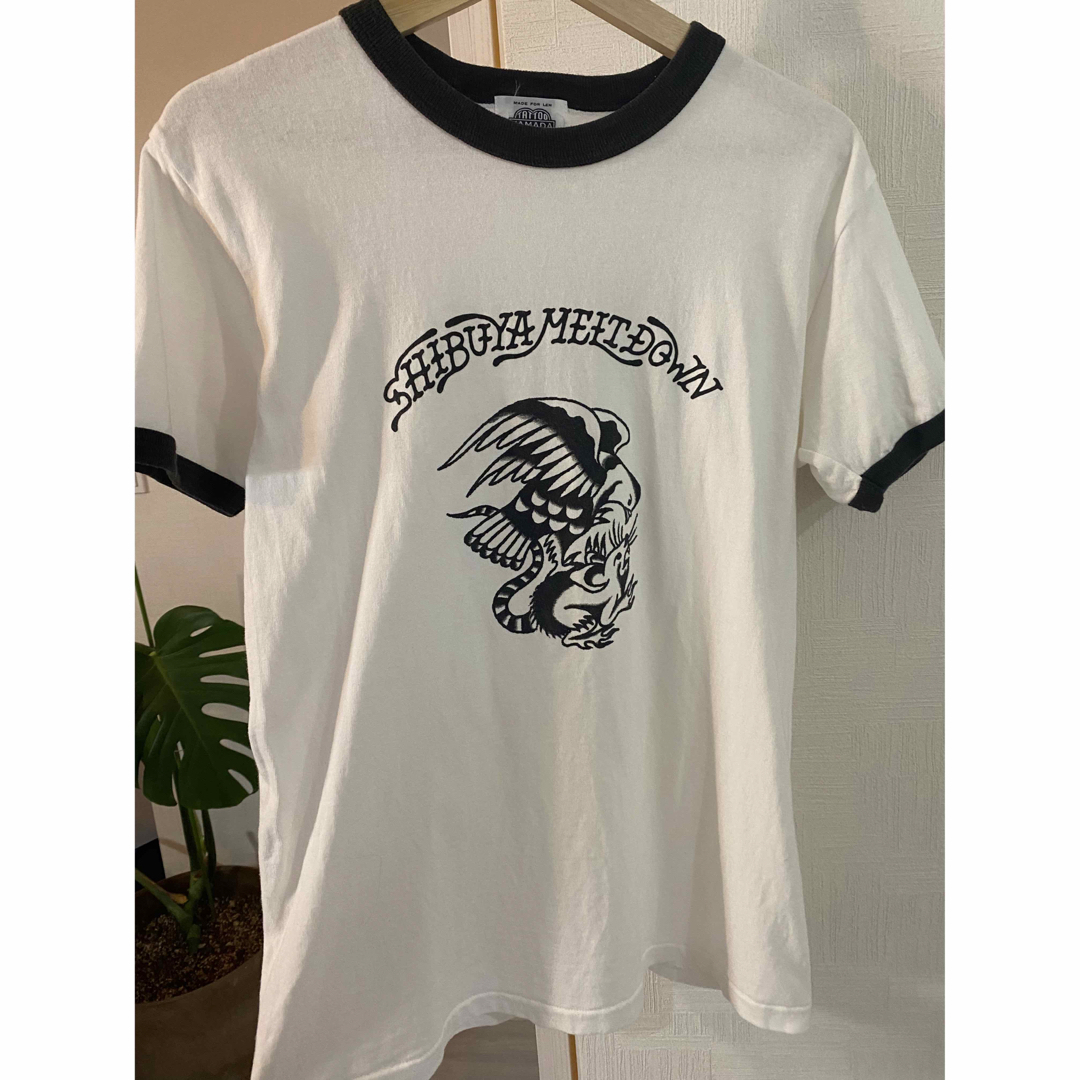 レディースTATOO STUDIO YAMADA "Ringer T-shirt"