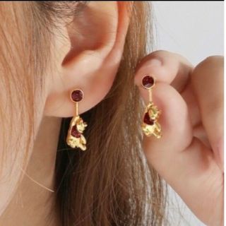 Disney - 大人ディズニー くまのプーさん ゴールドバルーン ピアス