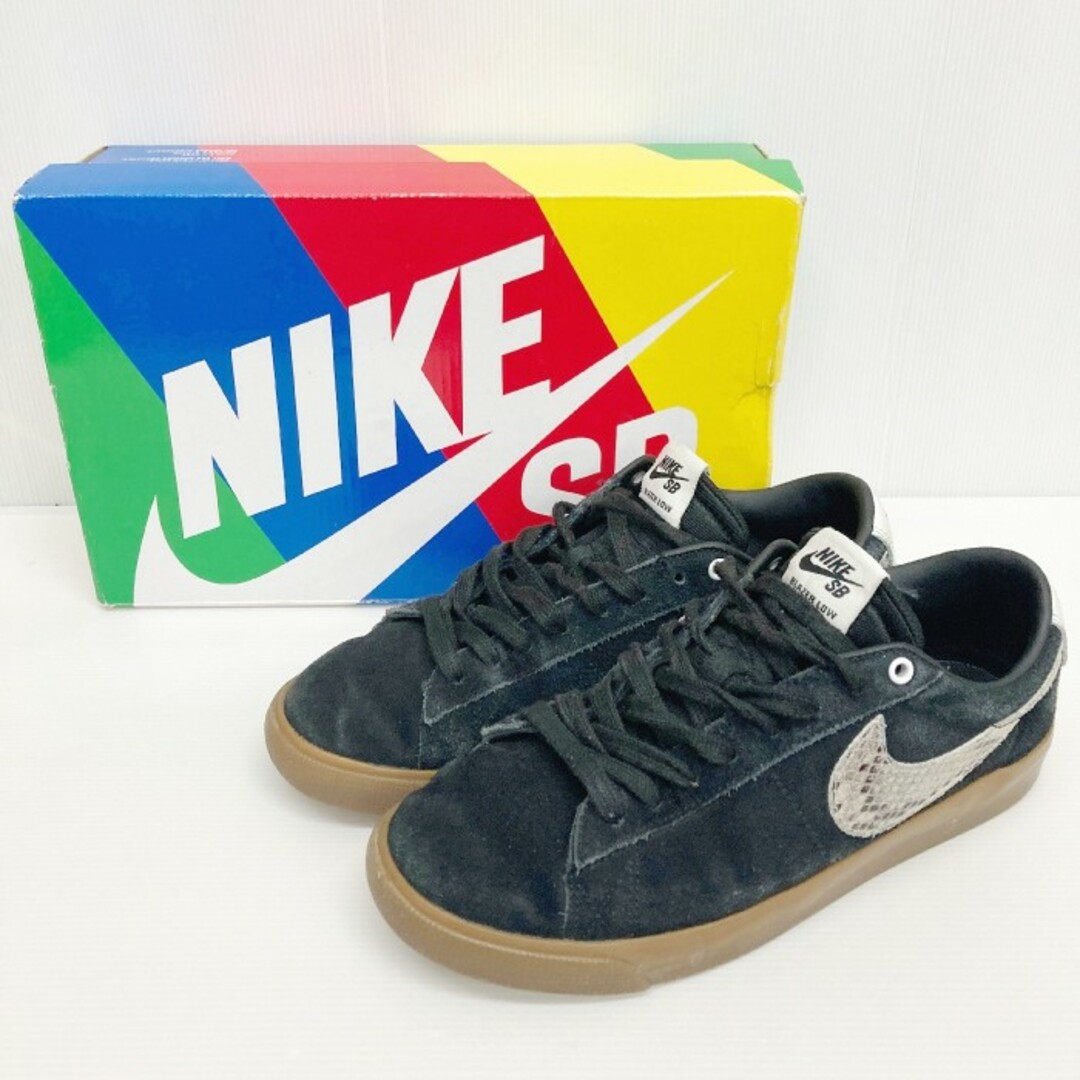 ★WACKO MARIA × NIKE SB ワコマリア × ナイキ SB BLAZER LOW ブレーザー ロー DA7257-001 ブラック/ホワイト size26cm