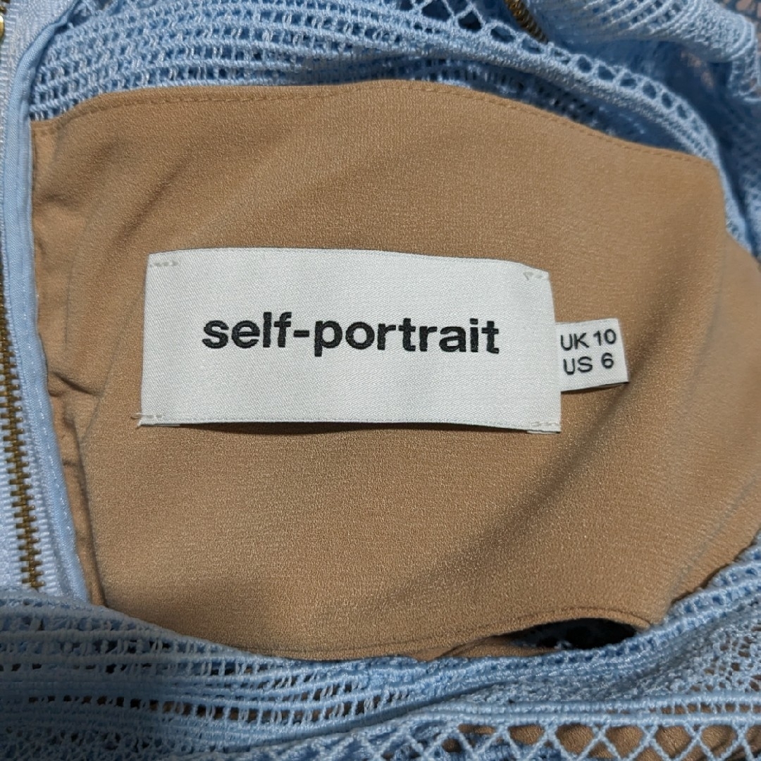 self-portrait レースワンピース　ドレス 4