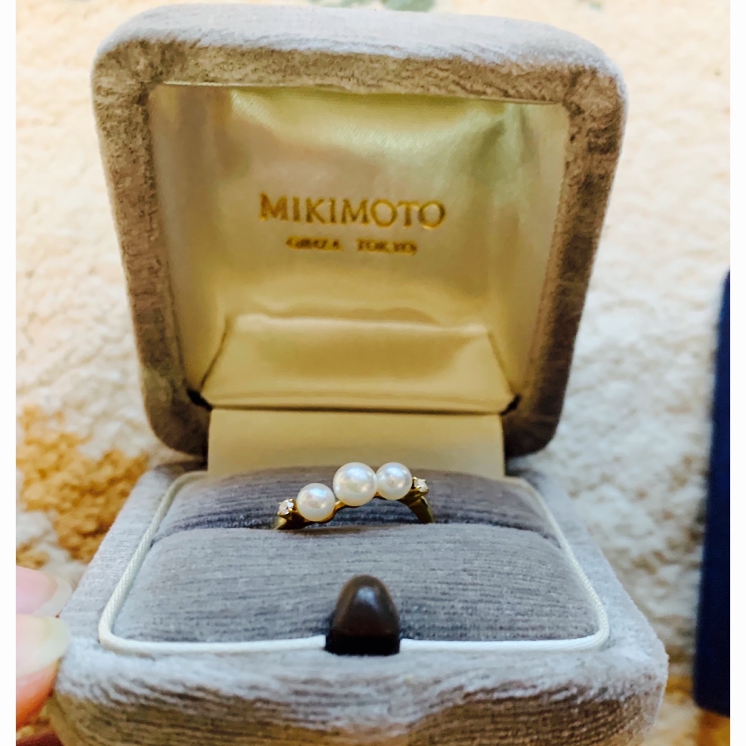 【最終値下げ】ミキモト MIKIMOTO パール指輪 10号