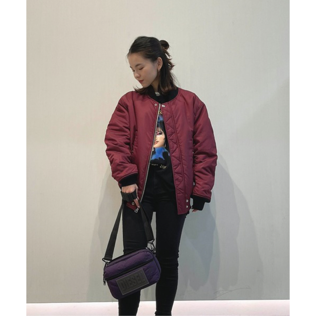 DIESEL - DIESEL レディース ボンバージャケット リバーシブル DIESEL - DIESEL レディース ボンバージャケット リバーシブル
