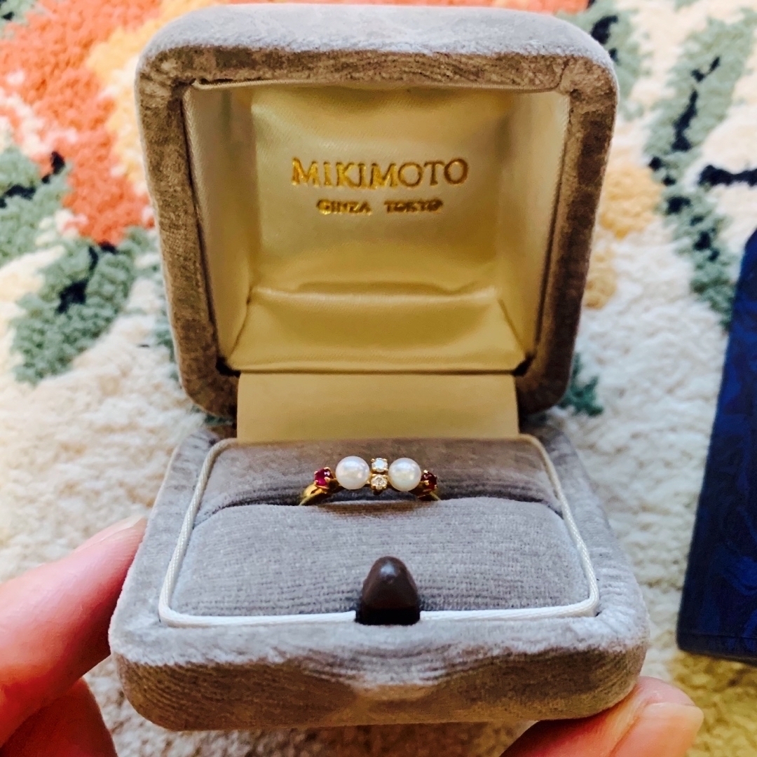 【最終値下げ】ミキモト MIKIMOTO パール指輪 9号リング(指輪)