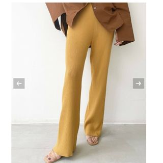 アパルトモンドゥーズィエムクラス(L'Appartement DEUXIEME CLASSE)のL'Appartement Rib Knit Pants(カジュアルパンツ)