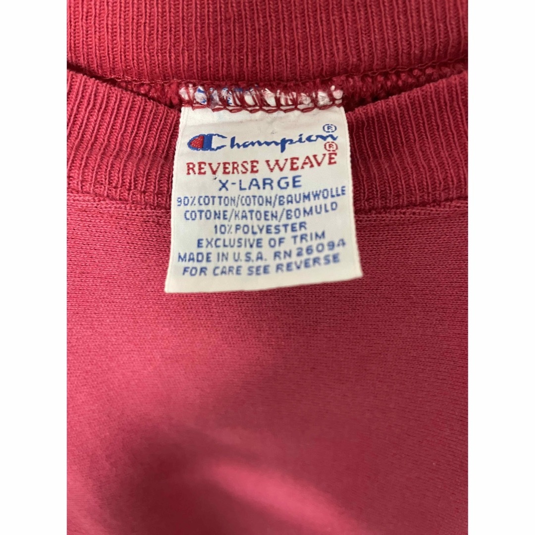 Champion(チャンピオン)の90's USA製 Champion reverse weave XL メンズのトップス(スウェット)の商品写真