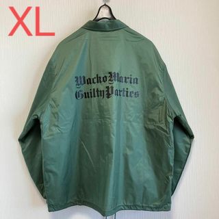 WACKO MARIA - XL緑【WACKOMARIA】23FW COACH JKT／新品タグ付／送料込