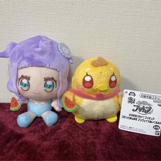 ひろがるスカイ！プリキュア　コロっとまんまる　プリフェイスぬいぐるみ3(キャラクターグッズ)