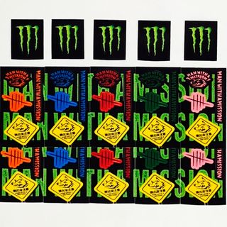 モンスターエナジー(Monster Energy)のモンスターエナジー ステッカー　MAN WITH A MISSION ファミマ (ノベルティグッズ)