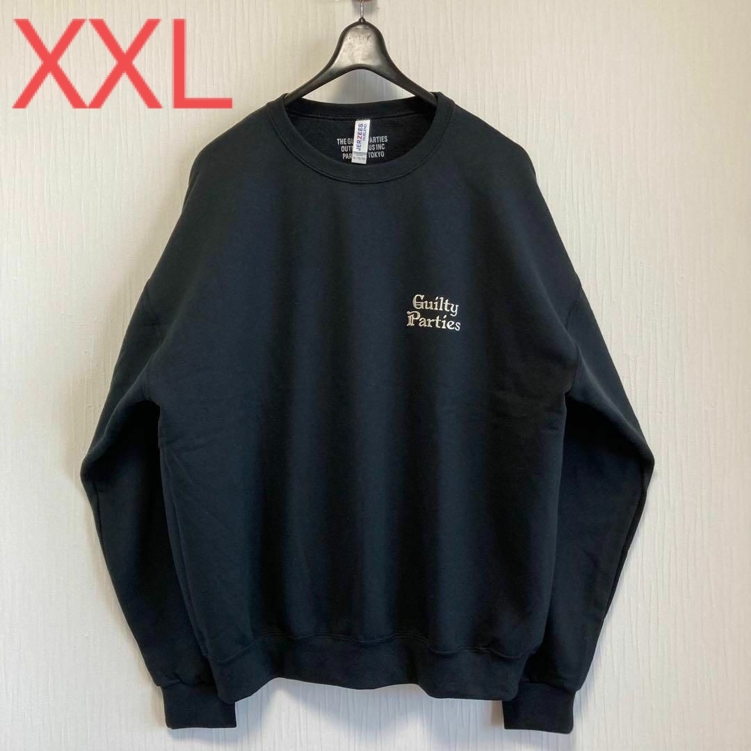 WACKO MARIA - XXL黒【WACKOMARIA】GUILTY SWEAT/新品タグ付/送料込
