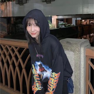 VETEMENTS - VTMNTS BACK TO THE FUTURE JERSEY HOODIE の通販|ラクマ