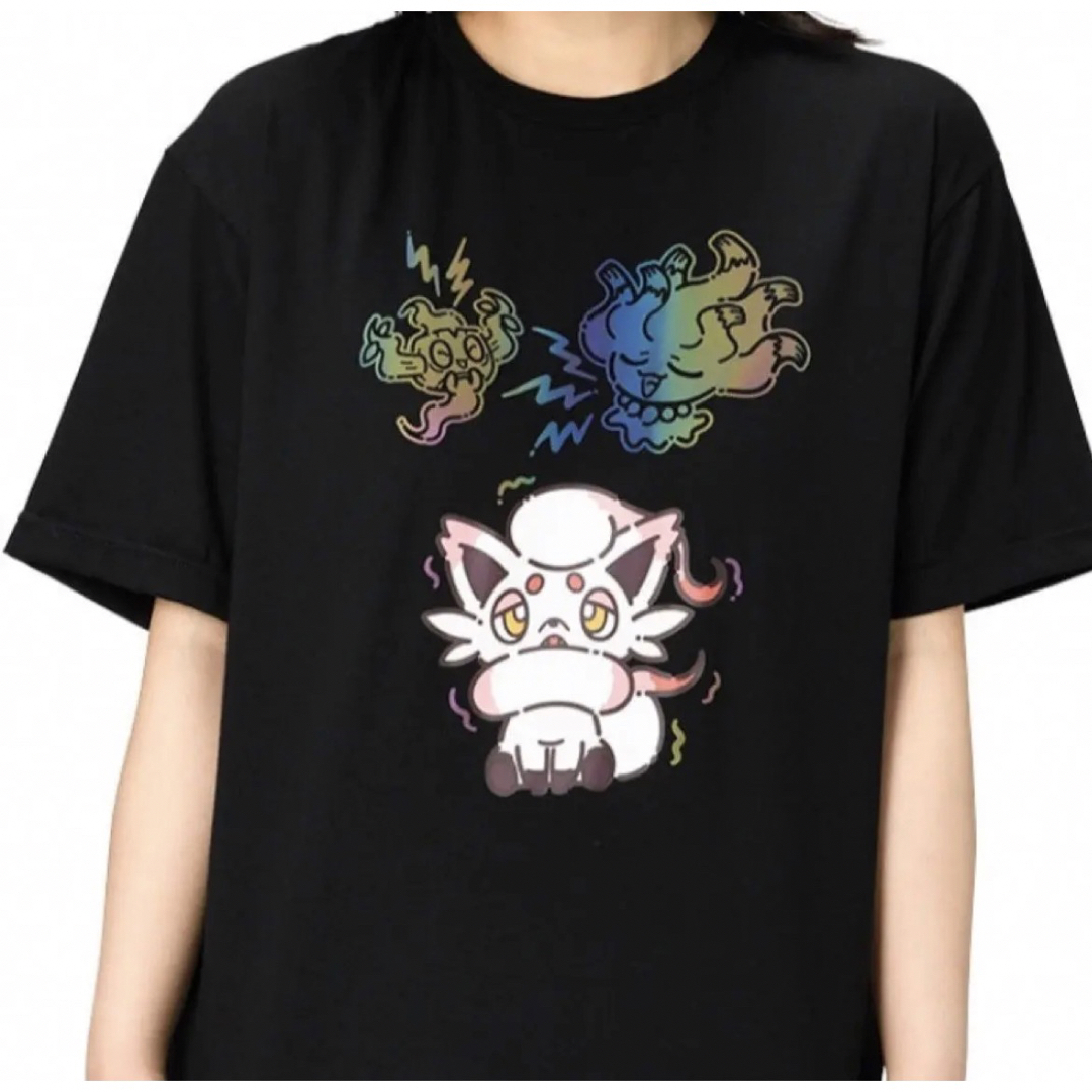 ポケモン(ポケモン)のポケモン　yonayonaGhost Tシャツコレクション　ゾロア メンズのトップス(Tシャツ/カットソー(半袖/袖なし))の商品写真