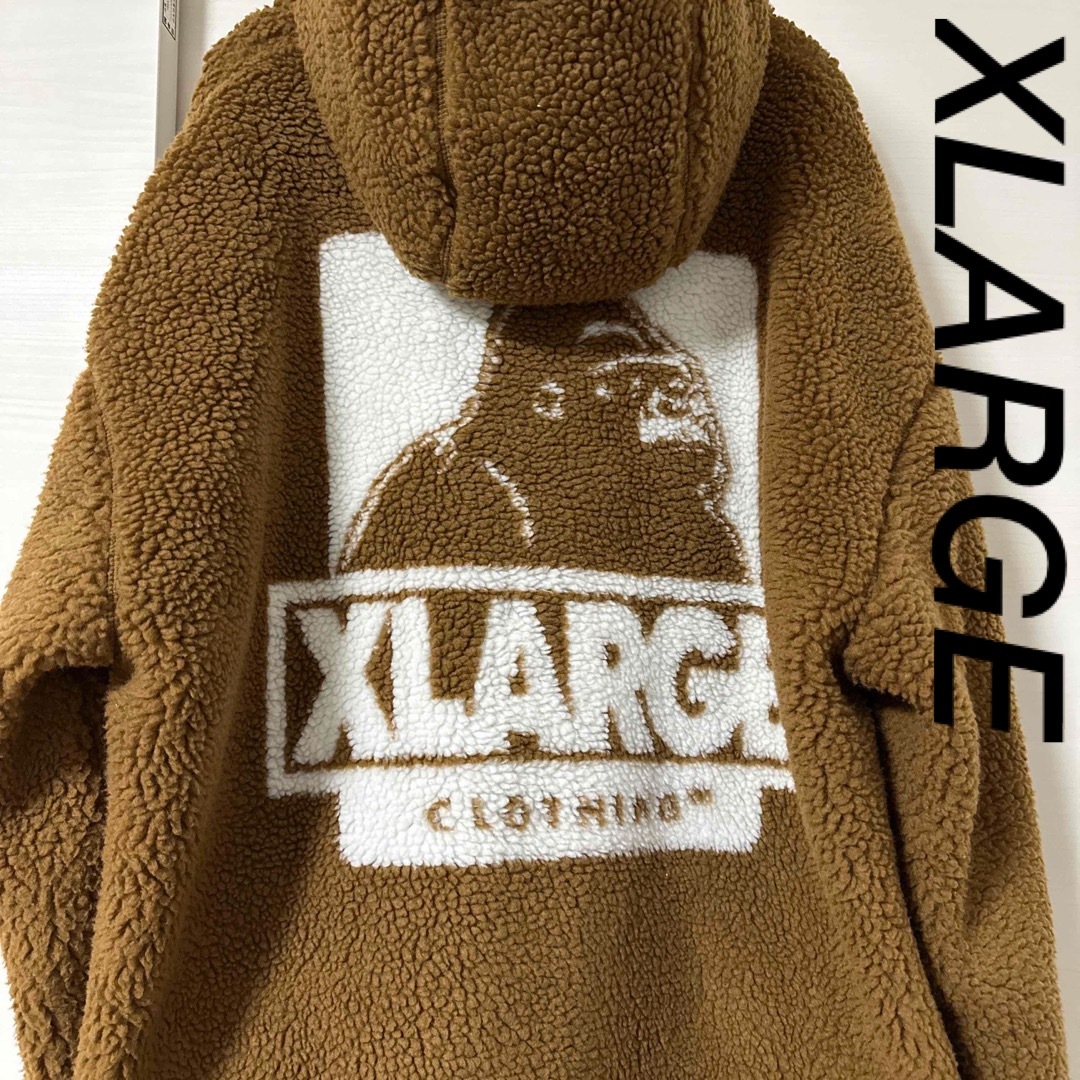 エクストララージ　XLARGE ボア　ボアジャケット　S 美品