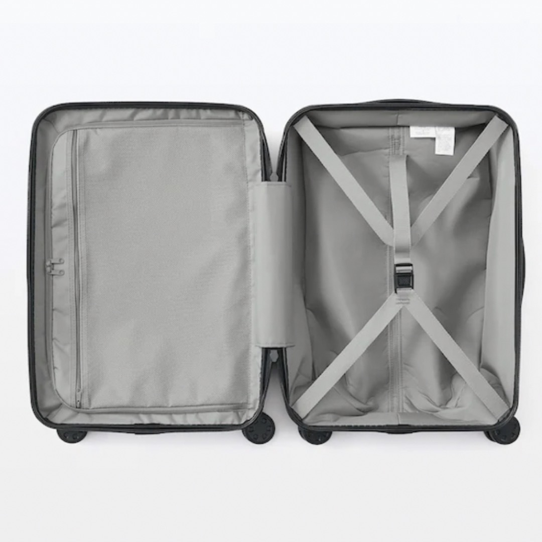 MUJI (無印良品)(ムジルシリョウヒン)のBOM0305さん専用　無印　未使用　ハードキャリーケース（３６Ｌ） レディースのバッグ(スーツケース/キャリーバッグ)の商品写真