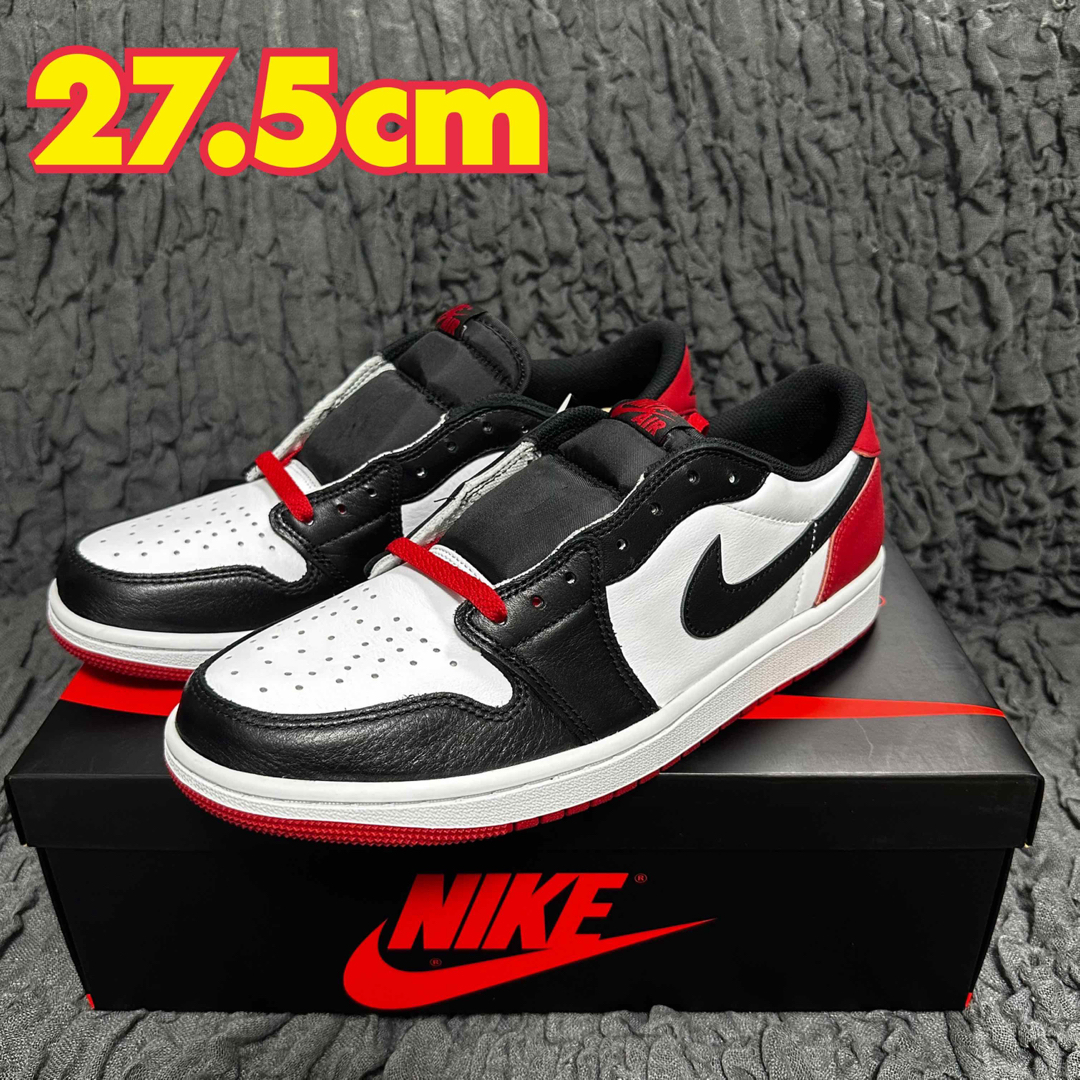 Air Jordan 1 Retro Low OG "Black Toe"