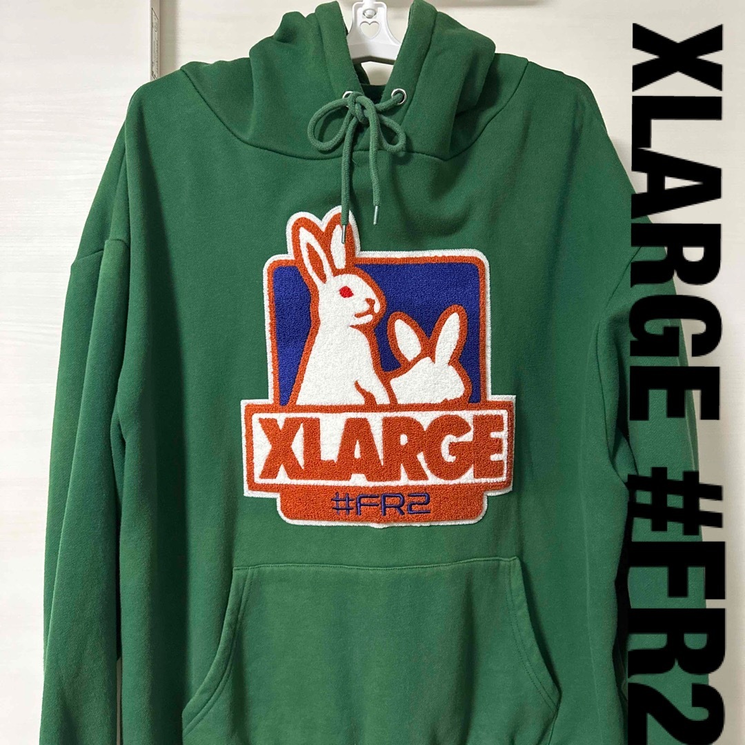 FR2×Xlargeコラボパーカー（X Lサイズ）