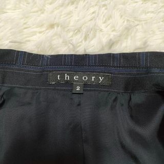 Theory セオリー セットアップ スーツ フランネル ウール ストライプ