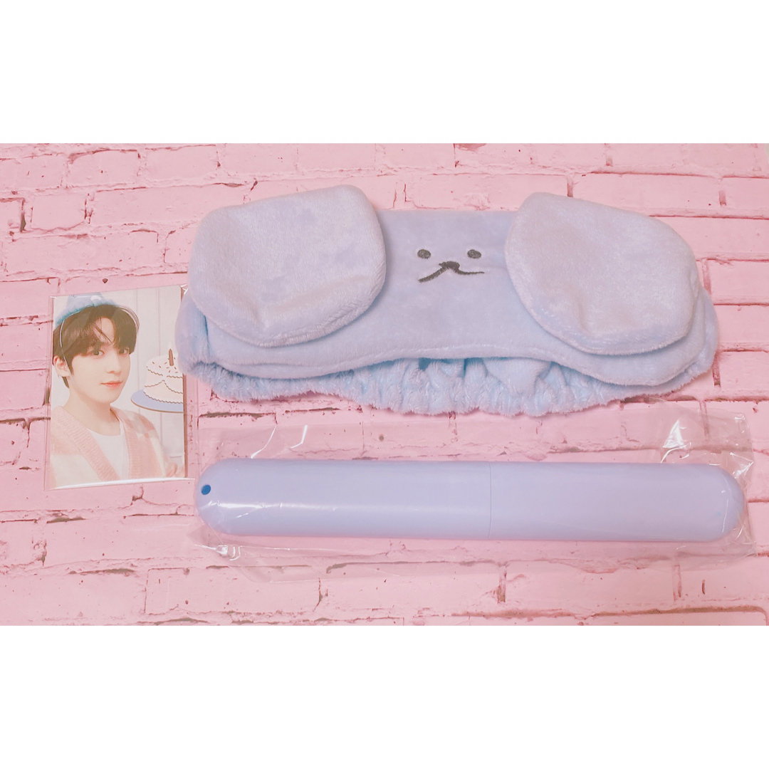 ATEEZ ユノ HBD BATH SET センイル アイマスク | フリマアプリ ラクマ