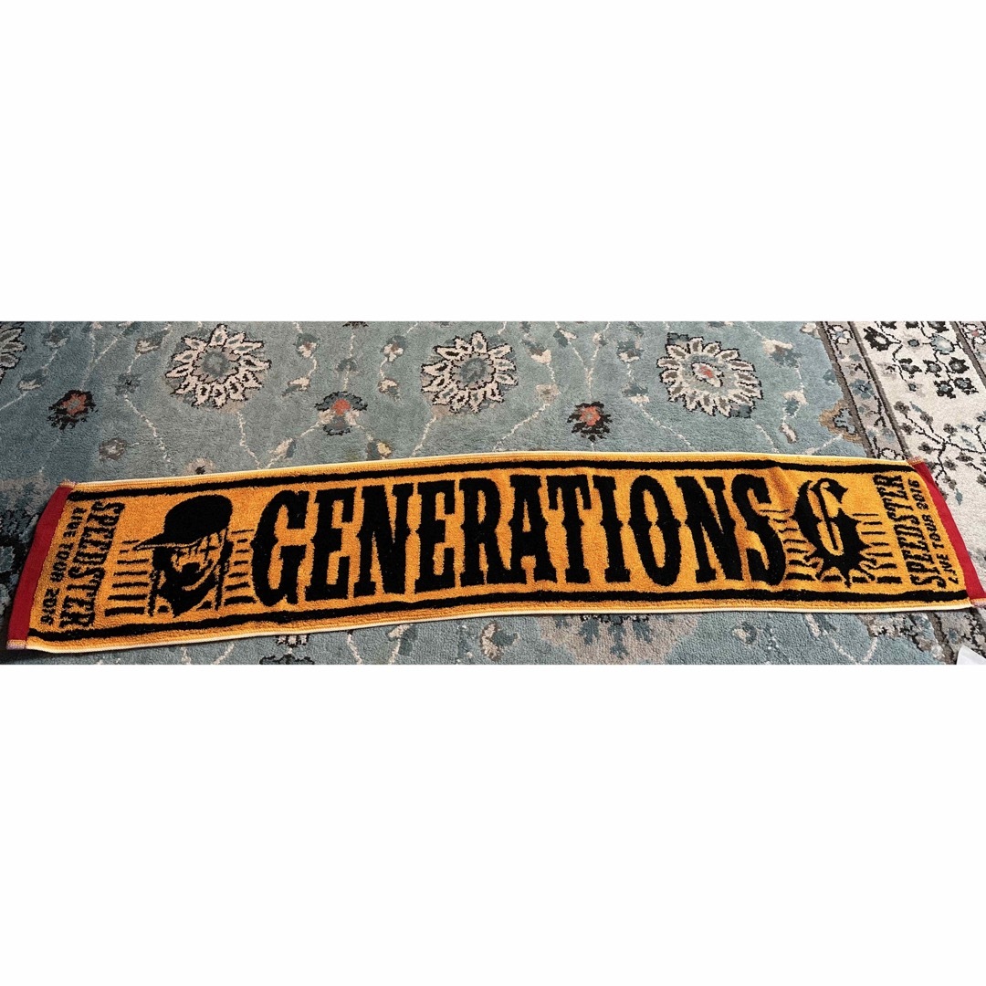 GENERATIONS(ジェネレーションズ)のGENERATIONS  マフラータオル エンタメ/ホビーのタレントグッズ(ミュージシャン)の商品写真