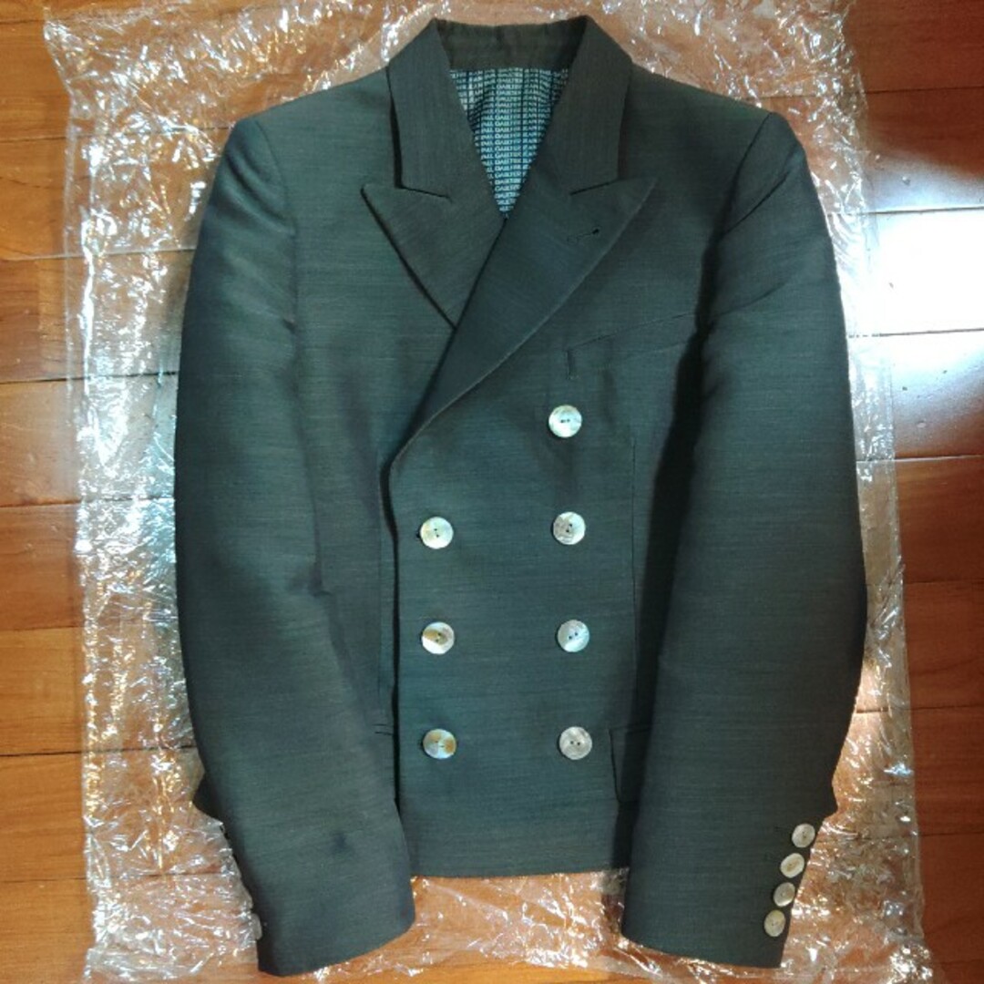 ジャンポールゴルチエフェム サマーウール ダブルブレスト ジャケット 40サイズ