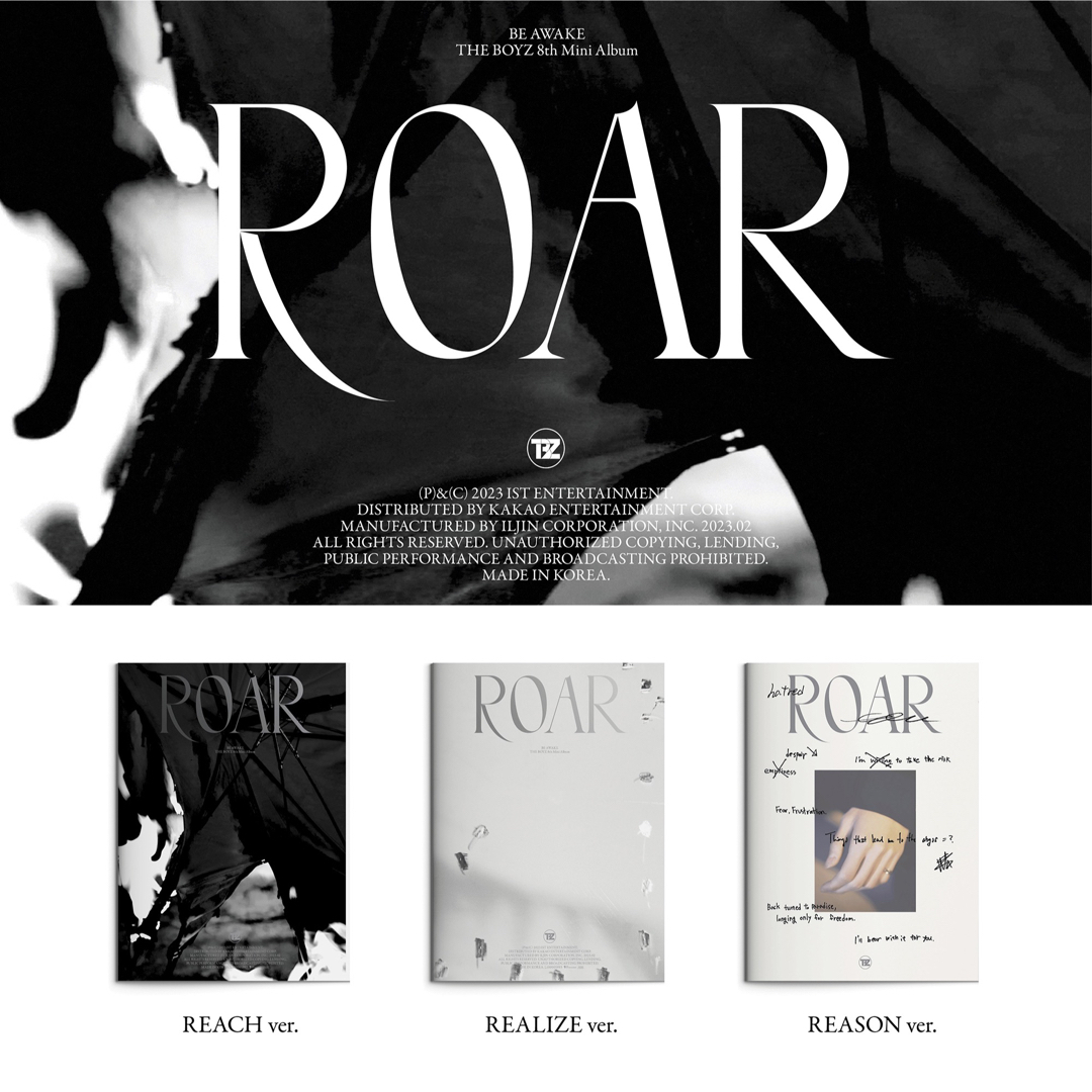 THE BOYZ ROAR アルバム 未開封 エンタメ/ホビーのCD(K-POP/アジア)の商品写真