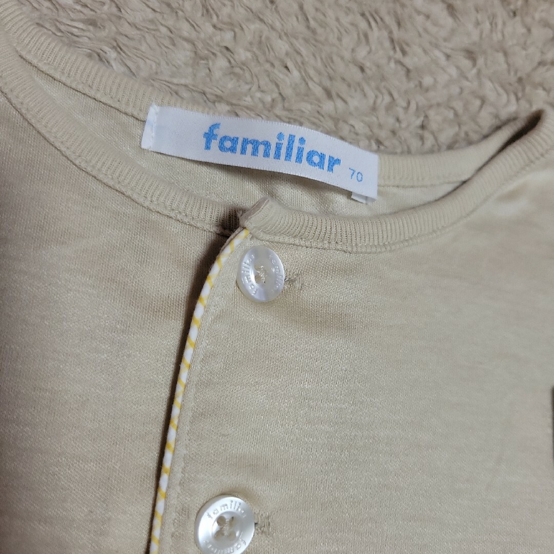 familiar(ファミリア)のfamiliar カーディガン 70 キッズ/ベビー/マタニティのベビー服(~85cm)(カーディガン/ボレロ)の商品写真