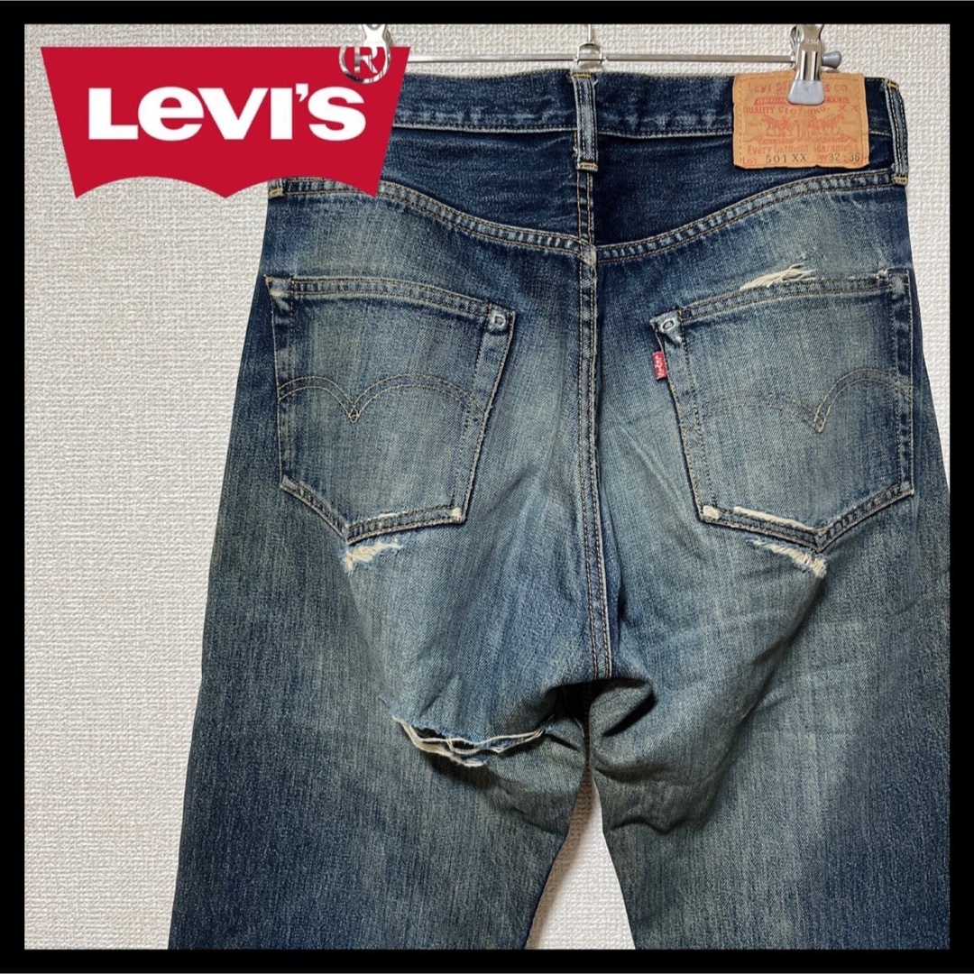 雰囲気抜群】Levi's リーバイス 501XX バレンシア工場 W32 - デニム