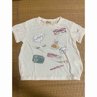 トロワラパン(trois lapins)のトロワラパン　 半袖Tシャツ　KP ニットプランナー　110(Tシャツ/カットソー)