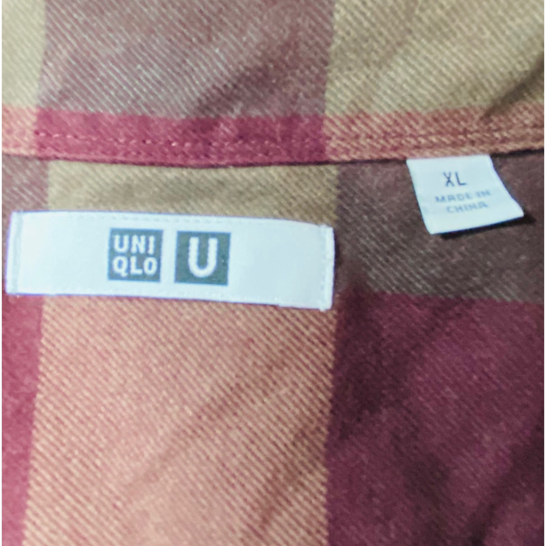 UNIQLO(ユニクロ)のユニクロ Uメンズ  長袖ネルシャツ XLサイズ  メンズのトップス(シャツ)の商品写真