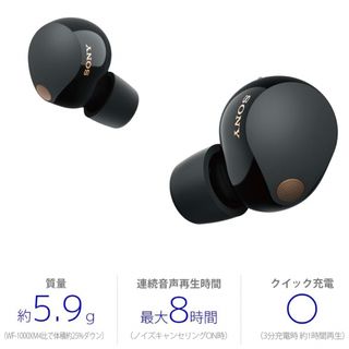 SONYワイヤレスノイズキャンセリングステレオヘッドセット WF-1000X4