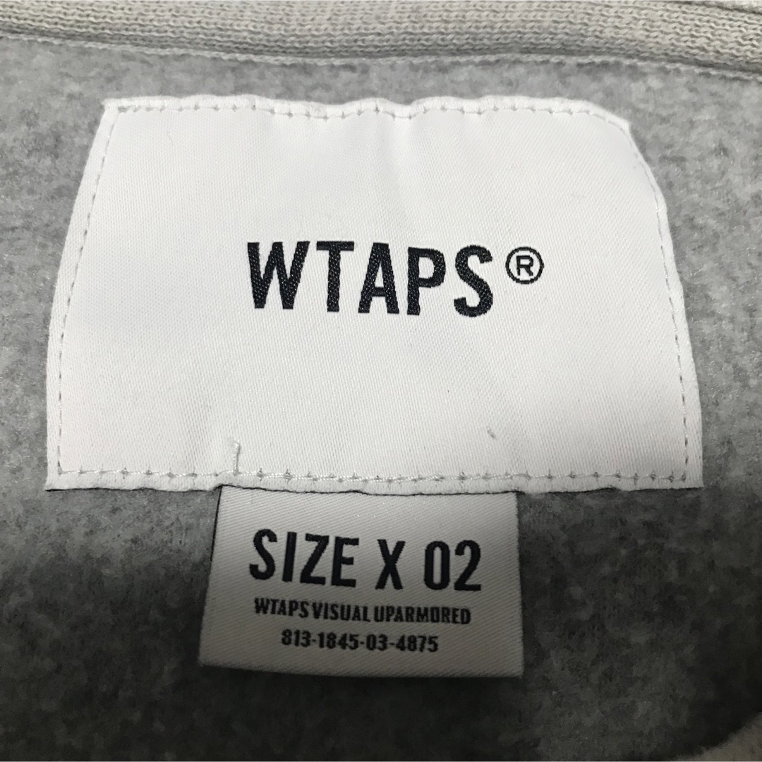 wtaps フリーススウェット