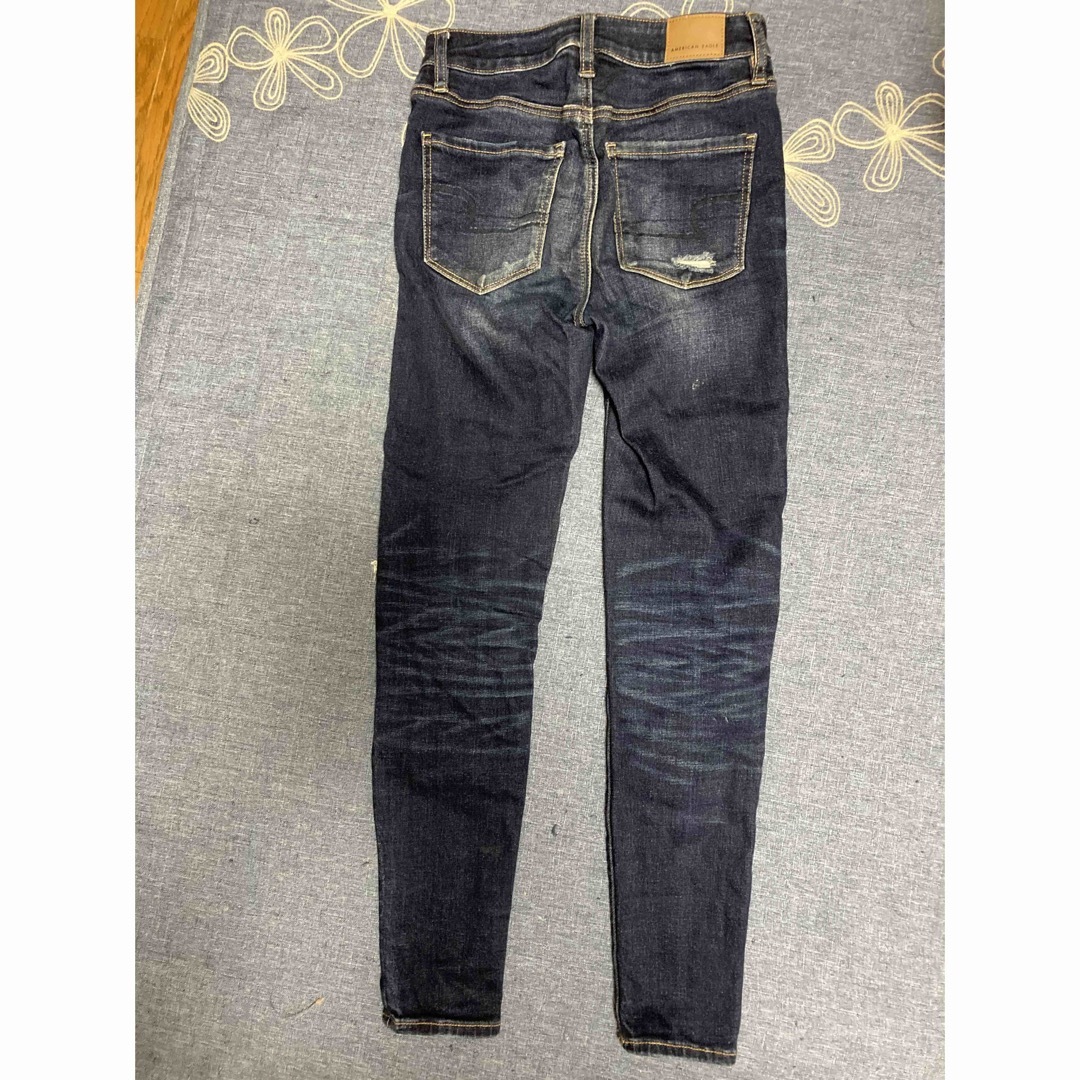 AMERICAN EAGLE スーパーストレッチ　ダメージジーンズ　EU40