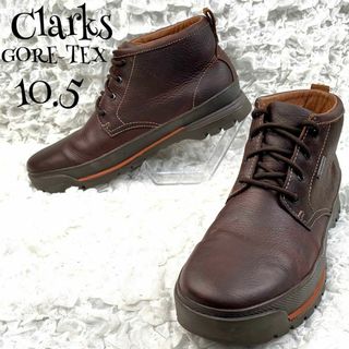 クラークス(Clarks)のs183【クラークス】GORE-TEX レースアップシューズ ショートブーツ 茶(ブーツ)