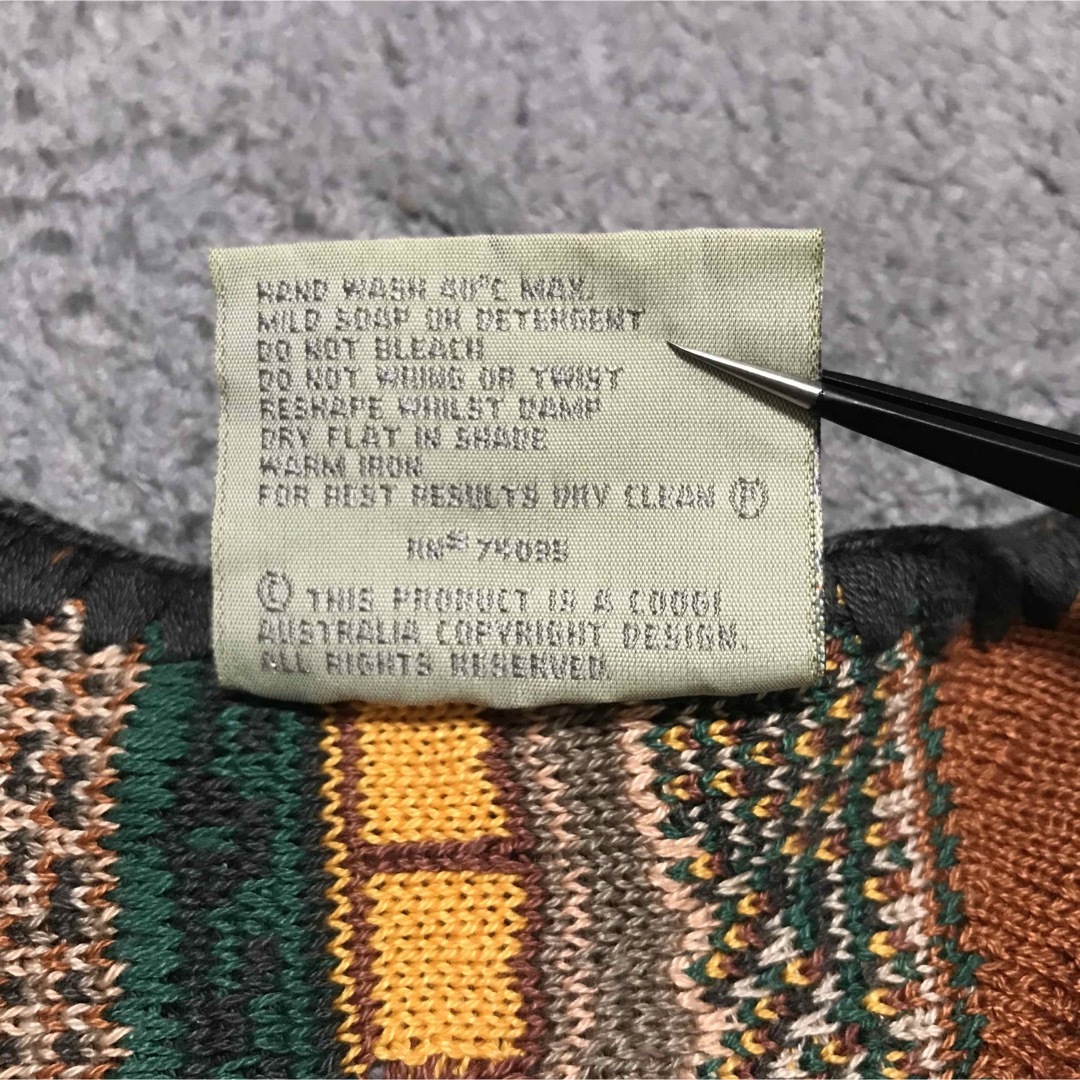 COOGI ウール 3Dニットベスト-