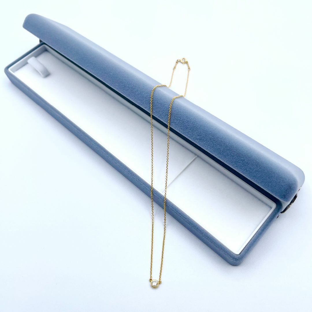 Tiffany & Co.(ティファニー)のティファニー バイザヤード ネックレス レディース ゴールド 0.18ct レディースのアクセサリー(ネックレス)の商品写真